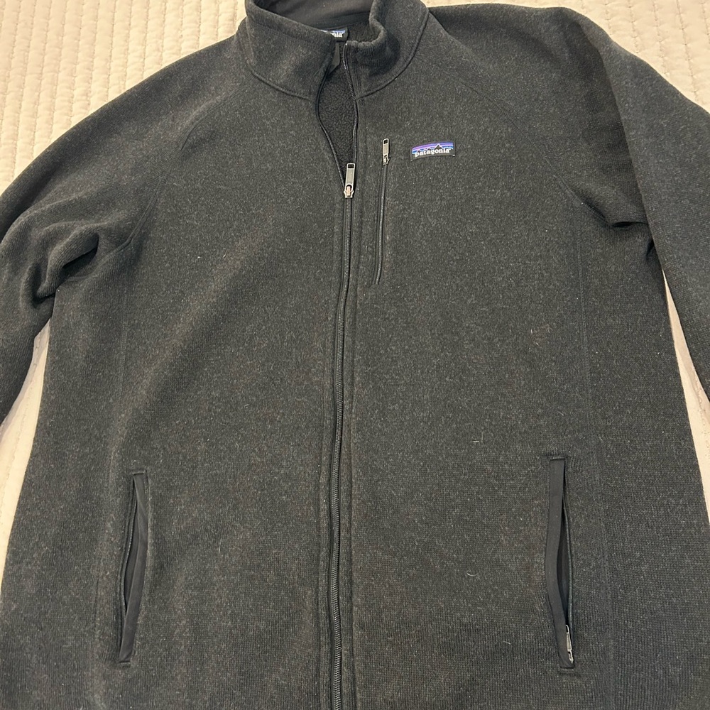 Patagonia Black Full-Zip Better Sweater Jacket